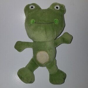 Frog Lovey Plush Small 7" Stuffed Animal Baby Toy RN 119741